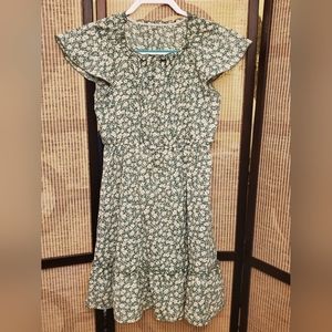 Girl's Green Dress